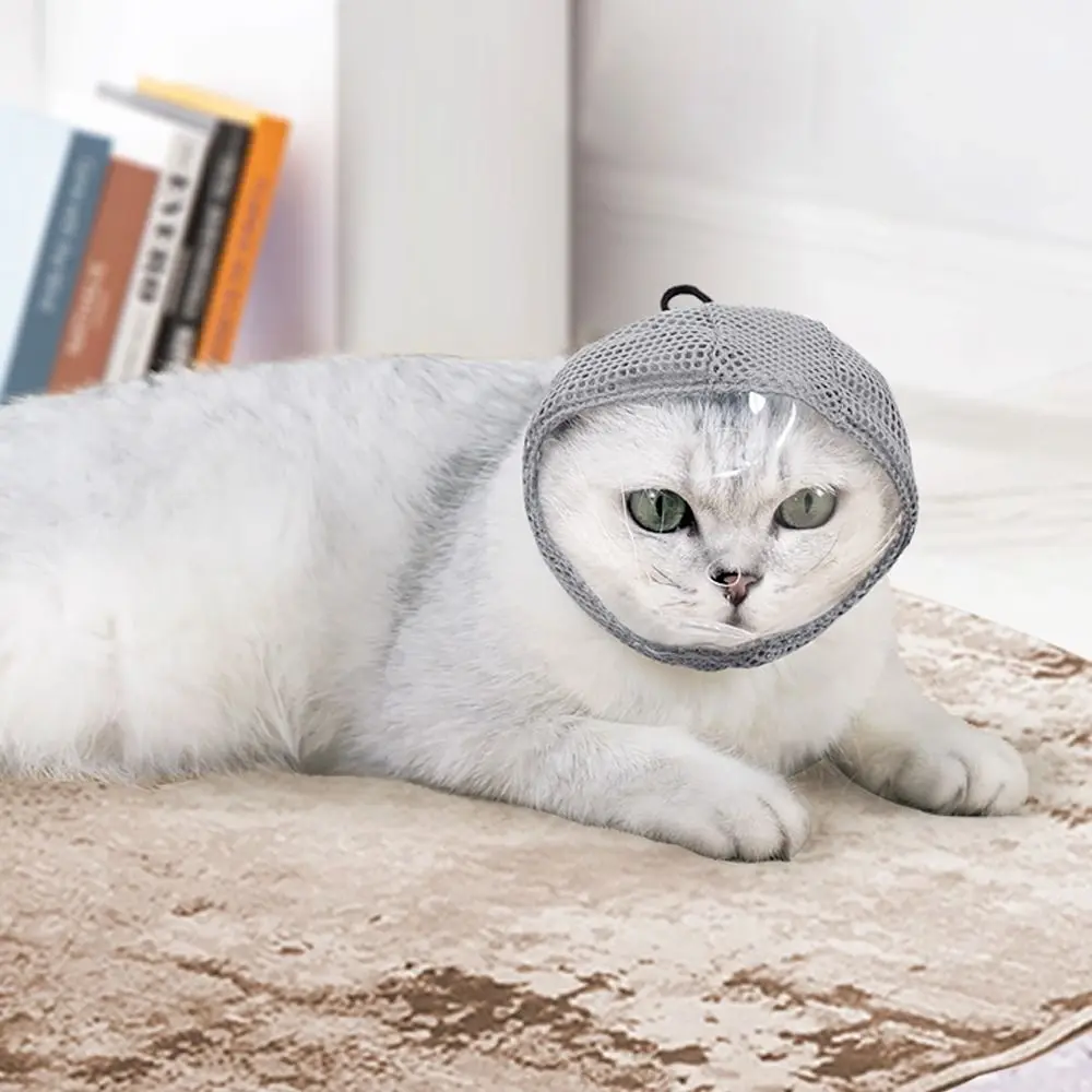 

Breathable Cat Anti Bite Anti Scratch Comfortably Cat Grooming Restraint Bags Adjustable Pet Grooming Muzzle