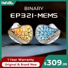 【¥36,984】Binary EP321-MEMS 6ドライバー IEMイヤホン EP321 MEMS-4.4mm 特別割引-アリエク特価アラート