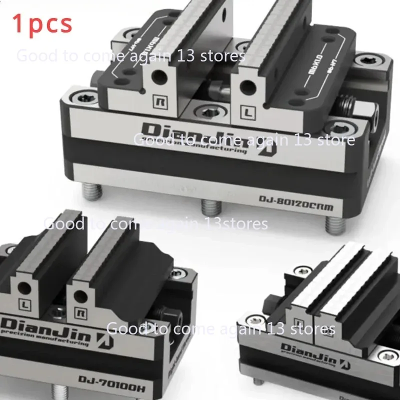70100 Four-Five-Axis Fixture Self-centering Vise Positive Negative Quick Clamping 2-8 Inches DJ-6080H Self Centering Vise Tool