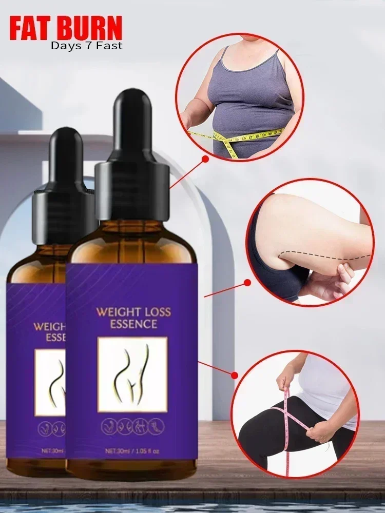 Sdotter New 7 Days Fast Weight Loss Essential Oil Natural Fat Burning Full Body Shaping Powerful Weight Loss Belly Thighs For Me