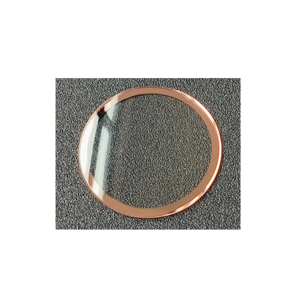 Suitable for mineral glass watch lenses, men's and women's silver black gold borders, 40 38 33 28 dial accessories, r watch