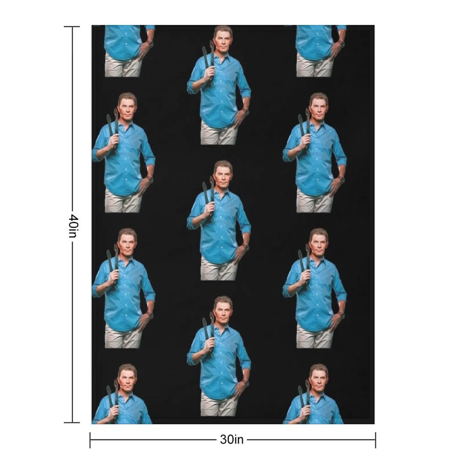 Bobby #Flay #Celebrity Chef Food Network Tv Star-2400 Throw Blanket manga Plaid anime Personalized Gift Picnic Blankets