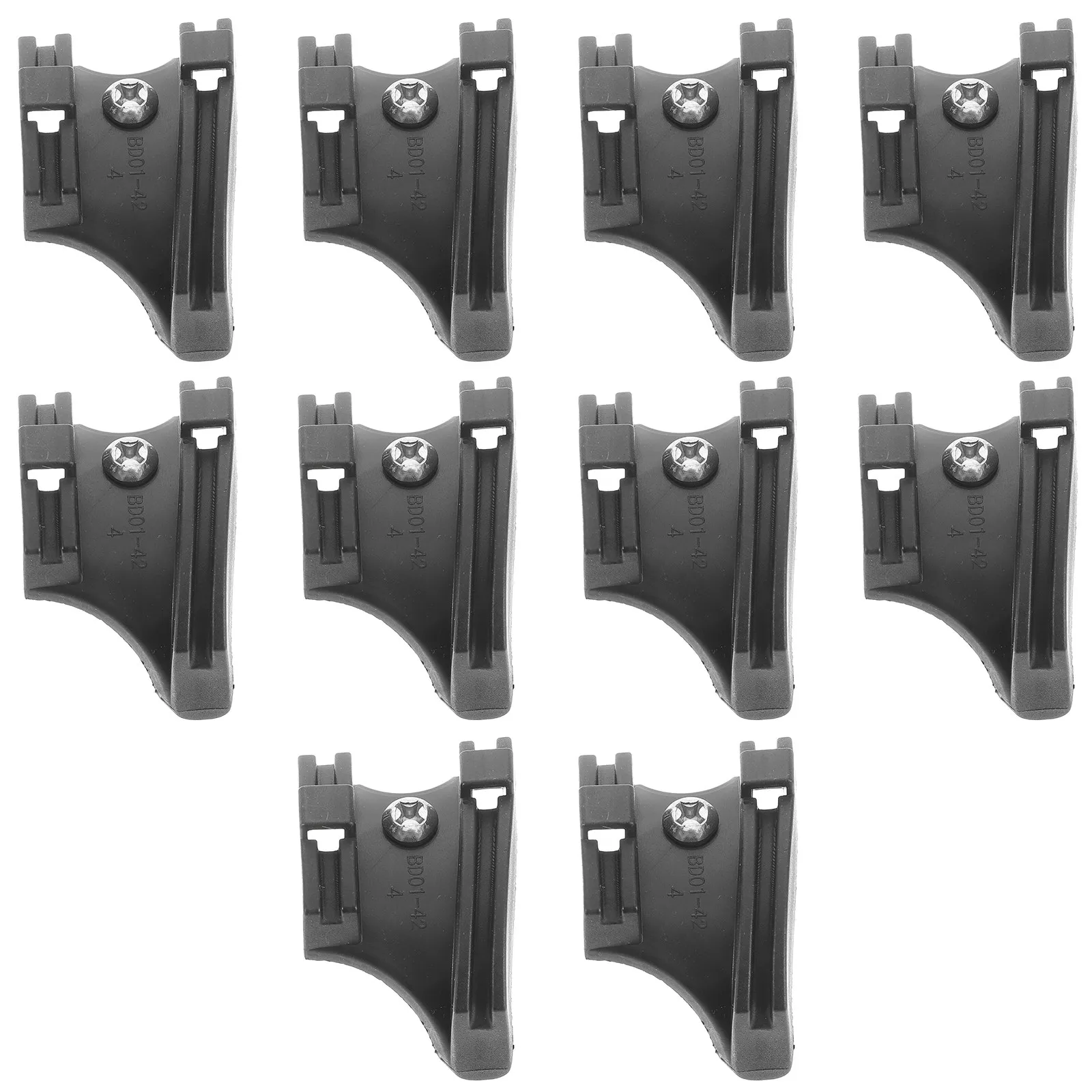 10Pcs Bike Cable Guide Bottom Bracket Mount Plastic Anti-Friction Design for Road Mountain Bikes Internal Cable Management