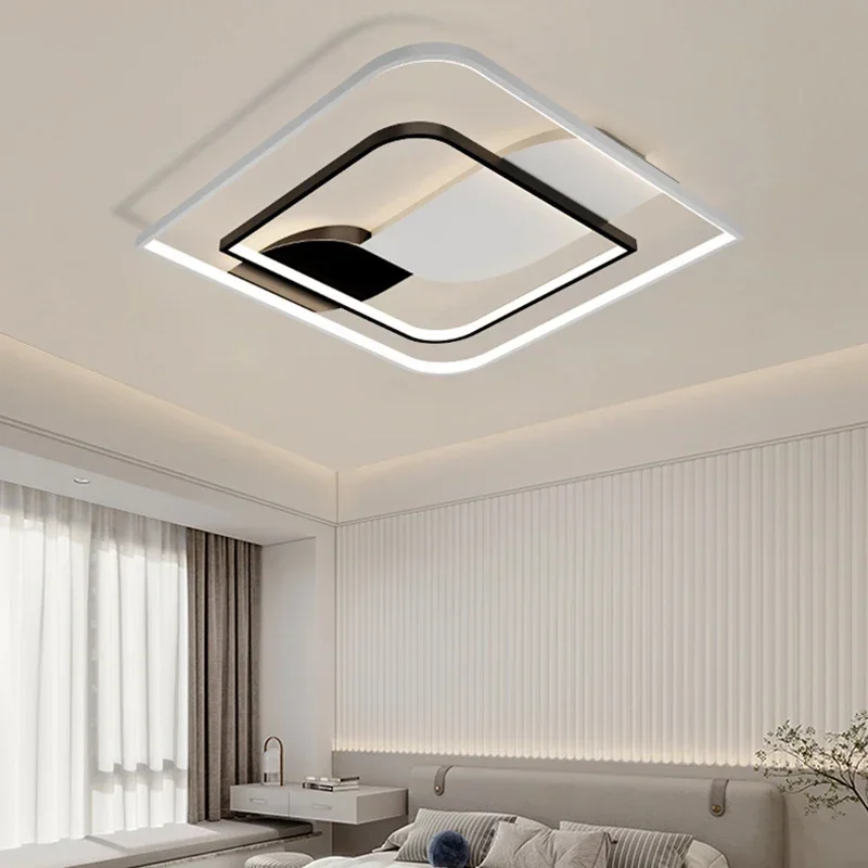 Modern LED Ceiling Lamp for Living Dining Room Study Bedroom Aisle Chandelier Home Decoration Indoor Lighting Fixture Luster