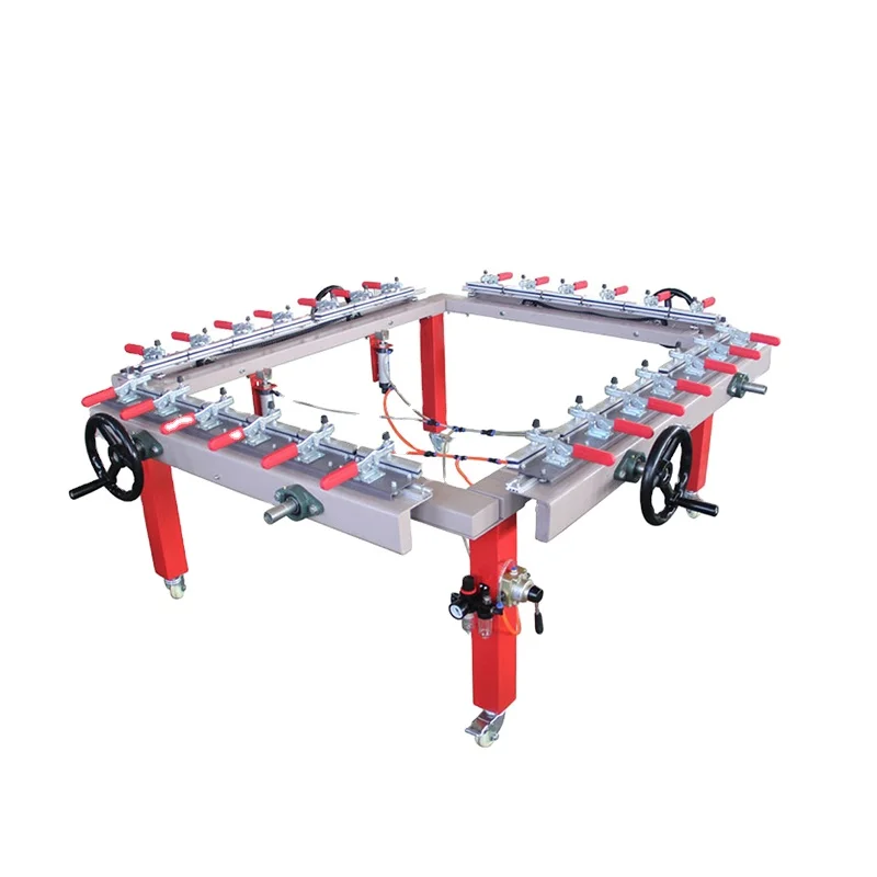 

Pneumatic Mesh Screen Stretching Machine for Making The Stencil Frame