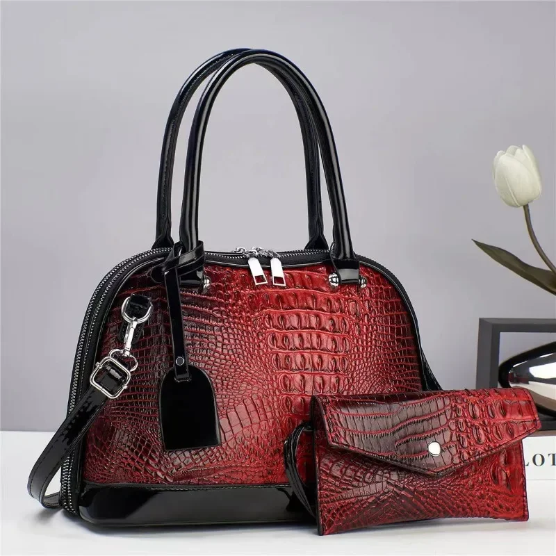 

Handbag Set Ladies Bags New Design 2 Pieces Women's Handbags Shoulder Women Purses and Handbags Mother Crossbody Bag