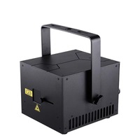 5W Laser Projector Wedding Laser Light DMX ILDA RGB Full Color 3D Animation Performance Stage Nightclub Lighting Bar Disco