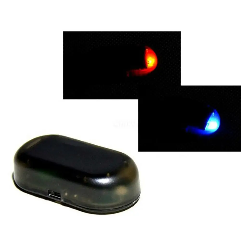Solar Powered Car Fake Security Light Simulated Dummy Alarm Wireless LED Flashing Lamp Anti Theft Warning Caution Light view 3