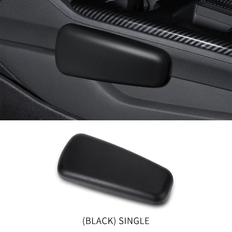 NEW 1PC Car Knee Rest Pad Interior Auto Armrest Pad For Door Central Console Side Protective Pad Pu Leather Soft Relax Pads