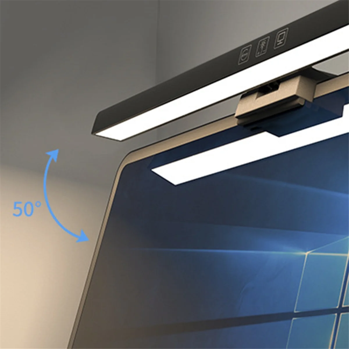 AT42 LED لمبة مكتب رصد ضوء بار جهاز كمبيوتر شخصي عكس الضوء ضوء الشاشة 50 سنتيمتر مكتب دراسة القراءة مصباح طاولة معلق