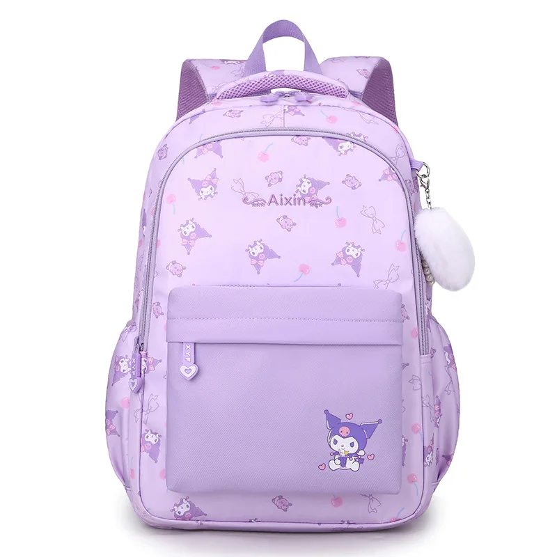 Sanrio Kulomi New Cartoon Cute Student School Bag Girl Foreign Style Reduction Backpack Casual Children's Backpack