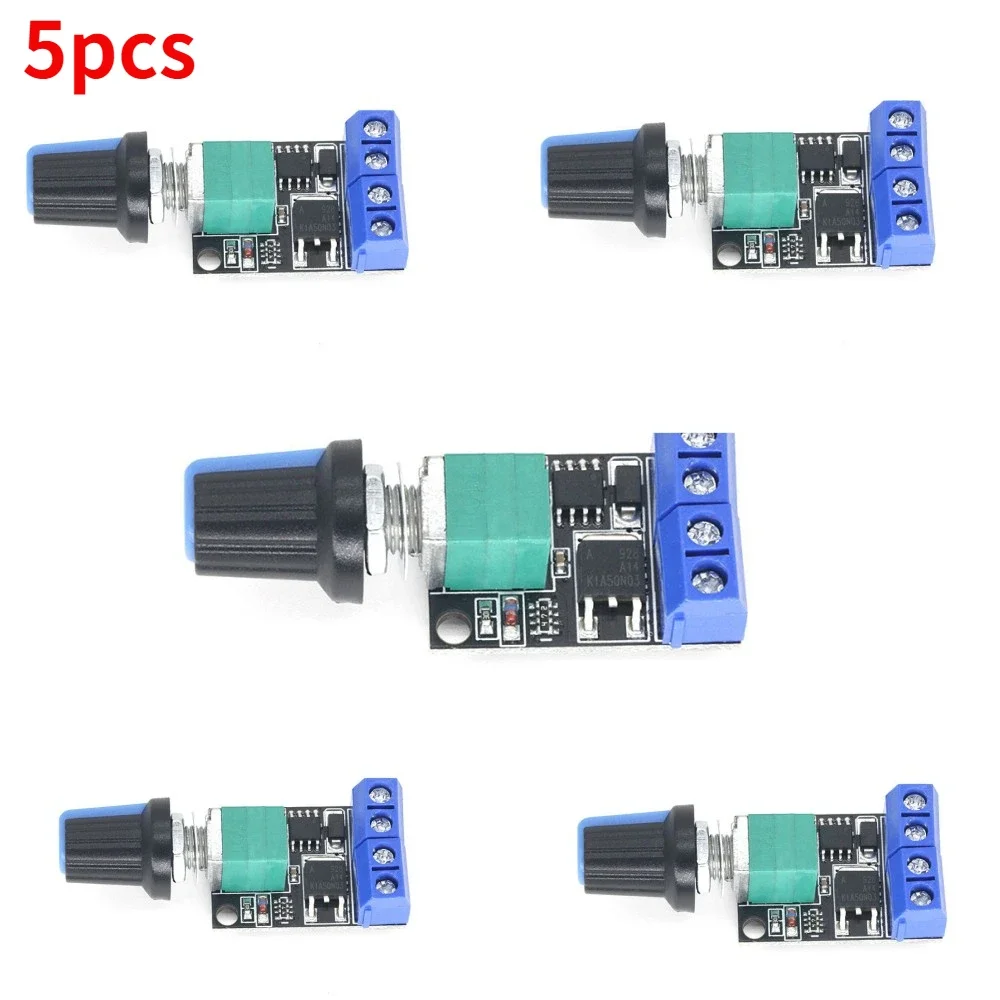 Regulador de voltaje PWM DC, controlador de velocidad del Motor, atenuador LED, interruptor, controlador de potencia para piezas de bombilla Led,