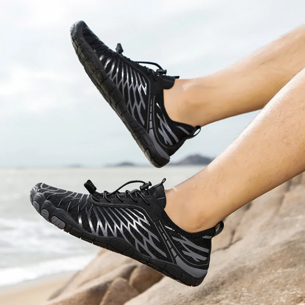 Sapatos aquáticos de praia para natação, tênis de secagem rápida, respirável, resistente ao desgaste, suprimentos ao ar livre para caminhadas no lago