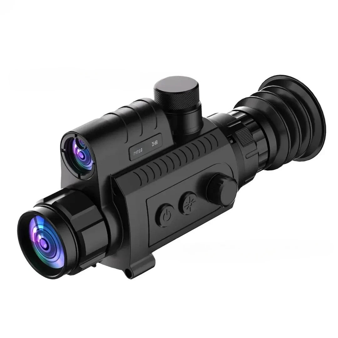 Outdoor infrared thermal imaging sight, monocular search and sights heat sights integrated machine high definition imager cross