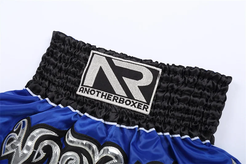 Männer Boxen Shorts Kickboxen Kurze Muay Thai Frauen Kind Kampfsport Training Team Kleidung Gym Grappling BJJ Käfig Kampf Hosen – Detail 3
