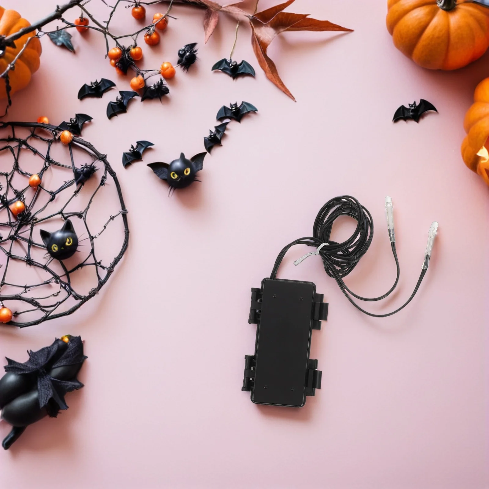 

2Pcs Glowing Skull Eye Lights with Flashing LED Effect for Halloween Props Cosplay Animatronic Skeletons Grave Decorations