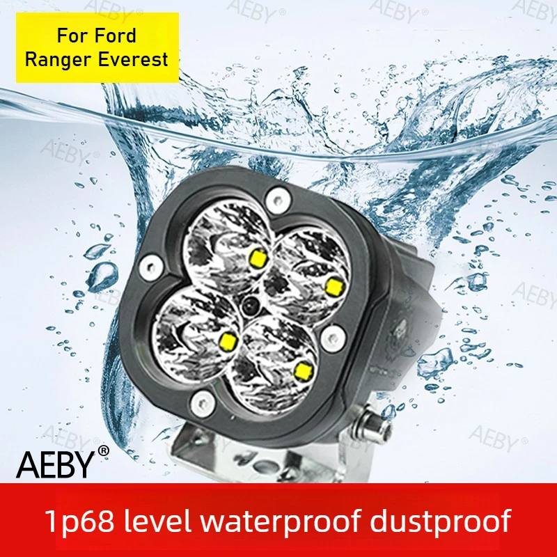 AEBY For Ford Ranger Everest 2015-2021 Hood ditch light mounting bracket,LED anti fog light,Outdoor spotlight bracket