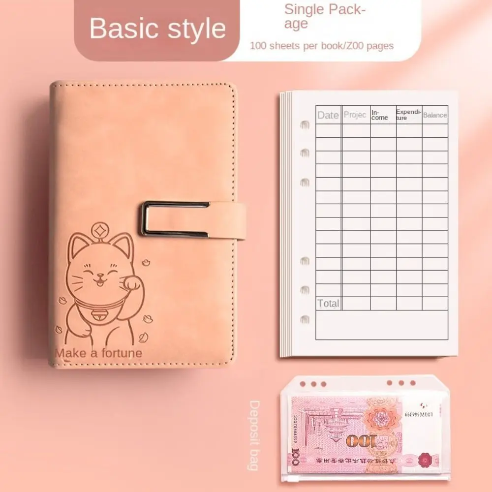 Enveloppes d'argent, classeur d'économie, résistant aux déchirures, étanche, livre de défis d'épargne, Mini classeur de Budget coloré Durable