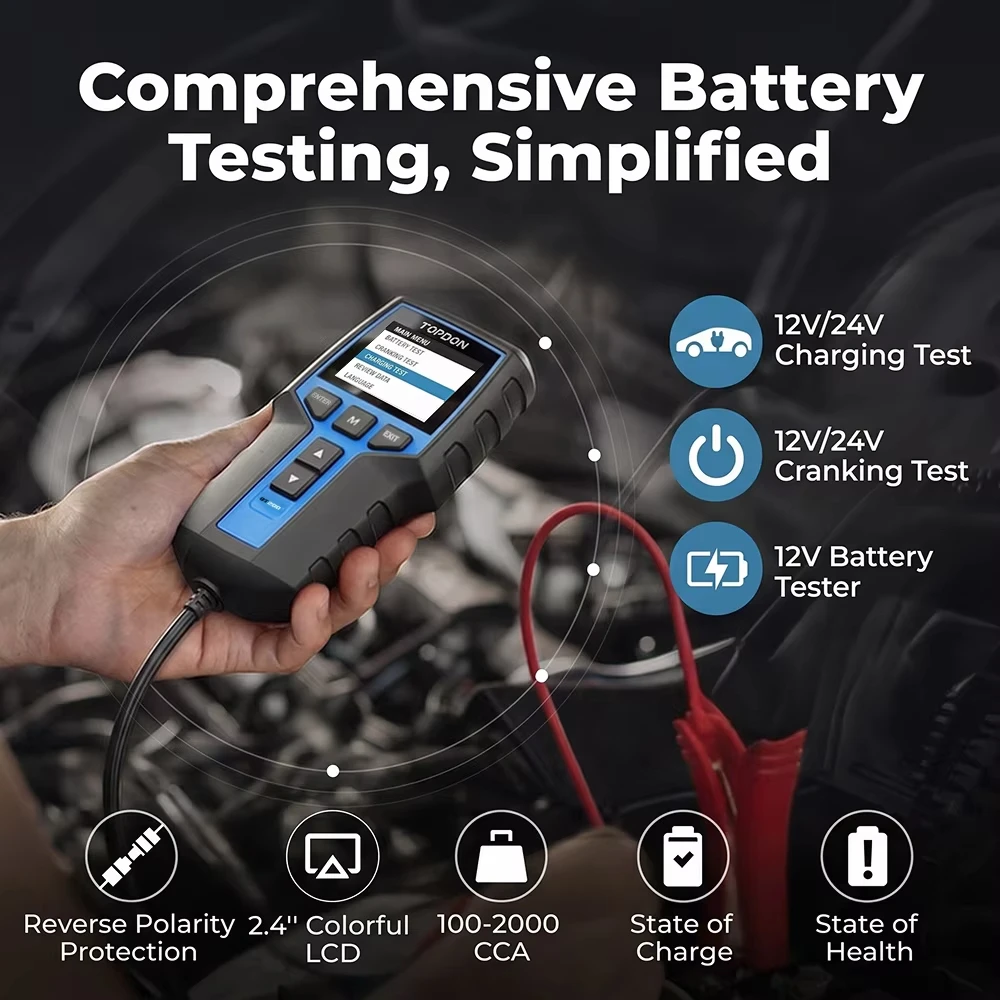 Testeur de batterie de voiture - Topdon Tc001 Thermal Camera avis et prix