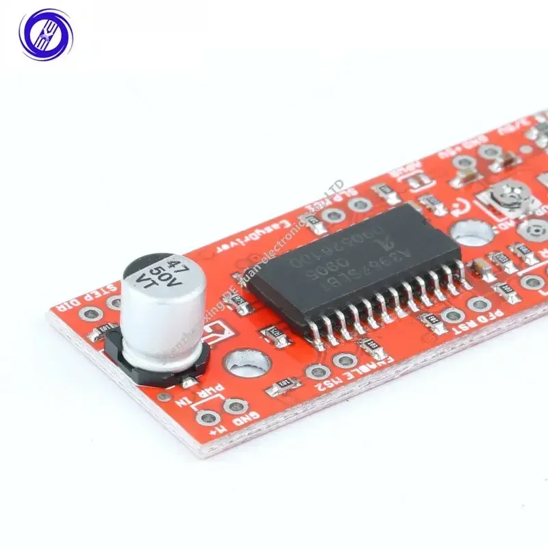 1 Uds A3967 módulo de placa de desarrollo de controlador de Motor paso a paso EasyDriver