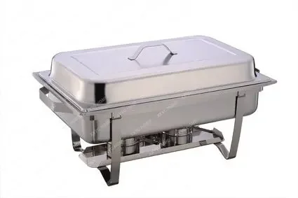 Square Stainless Steel Buffet Stove Stainless Steel Hotel Buffet Equipment High Quality Material Selection