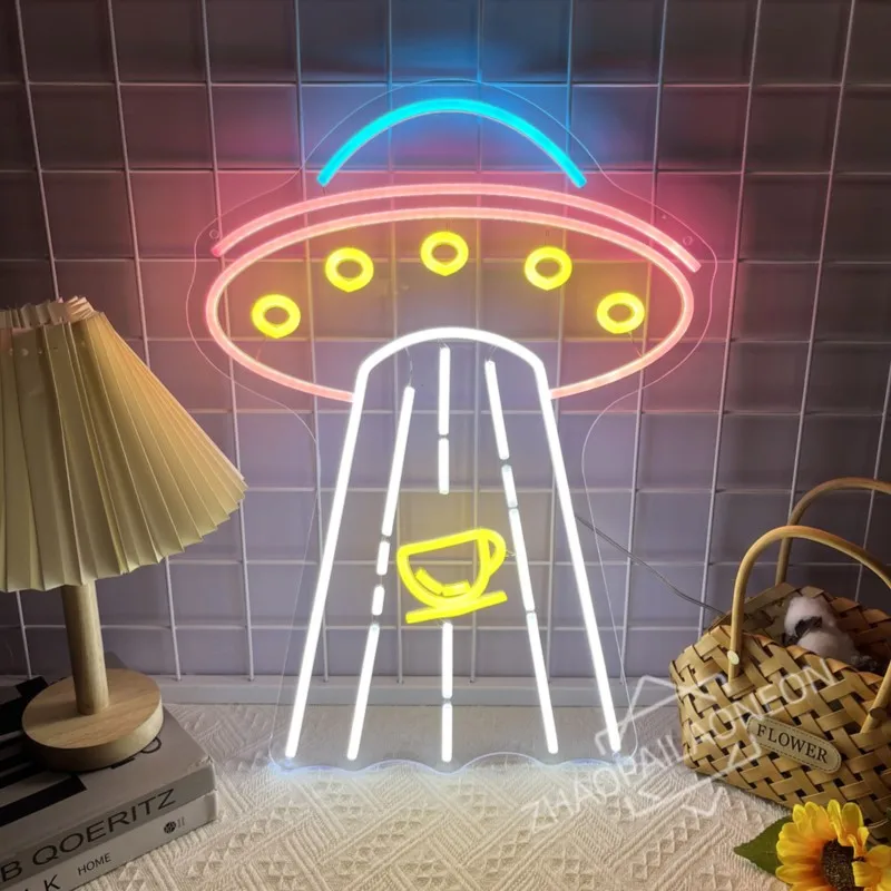 

Coffee Neon Light Wall Decoration Cafe Store Neon Sign Cafe Open Sign Restaurant Neon Wall Light Sign USB Dimmable Led Sign