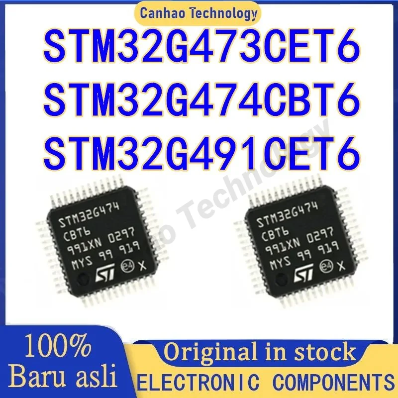 STM32G473CET6 STM32G474CBT6 STM32G491CET6 STM32G473CE STM32G474CB STM32G491CE STM32G473 STM32G474 STM32G491 STM32G Chip LQFP48