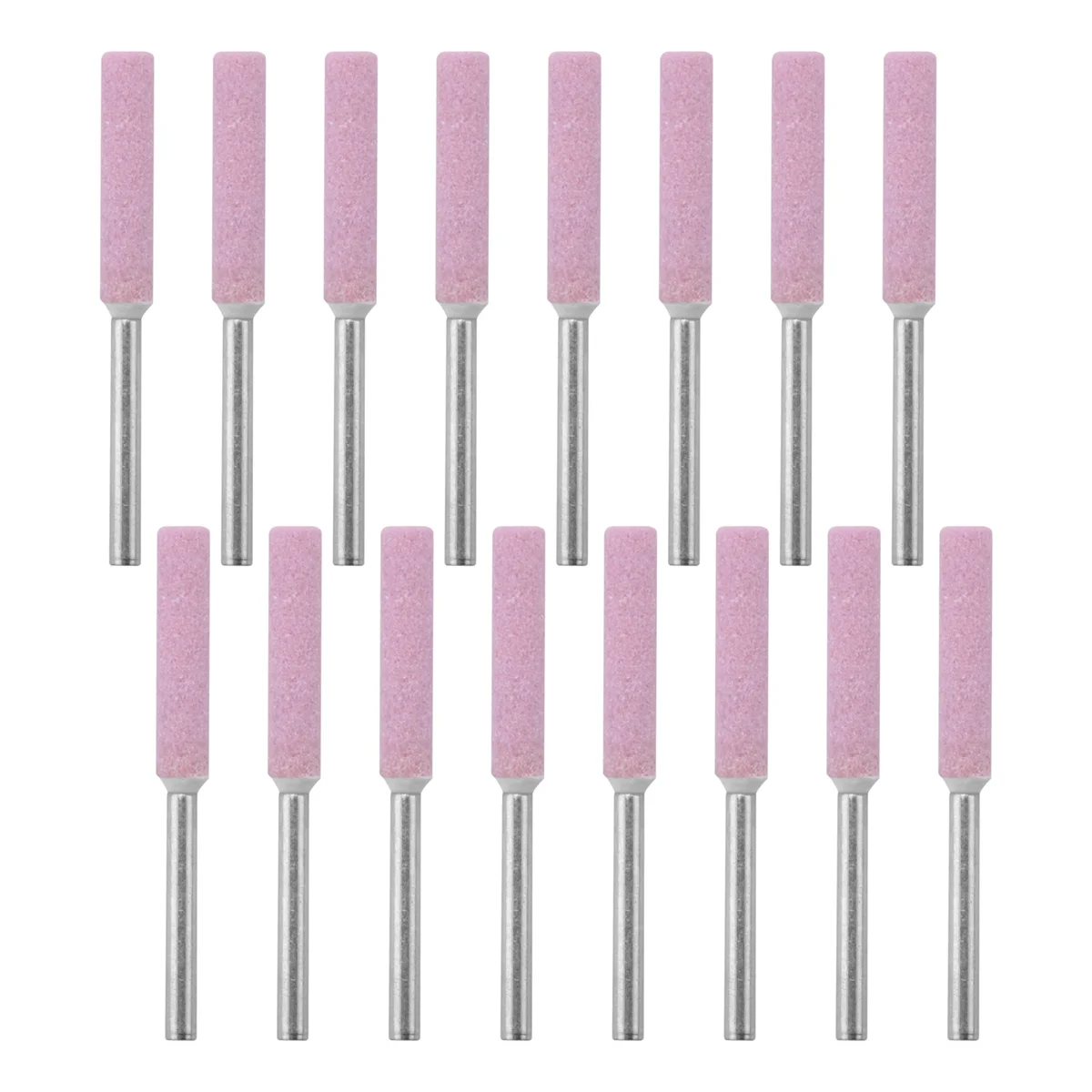 새로운 16Pcs 전기 톱 숫돌 연삭 돌 4.8mm 선명 도구 돌 버 체인 톱 숫돌 파일 교체 도구