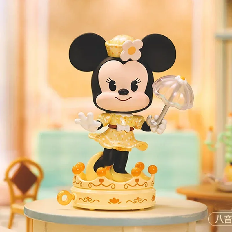 

Disney Mickey Family Vintage Series Blind Box Guess Bag Original Toys Doll Cute Anime Figure Desktop Ornaments Collection Gift