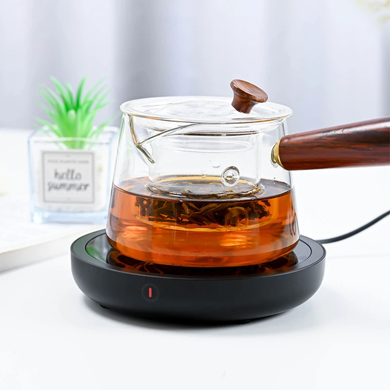 

110V 220V Cup Heater Cup Warmer Hot Tea Makers Heating Pad 3 Temperature Setting Coffee Heater Mug Warmer Coaster For Tea Milk