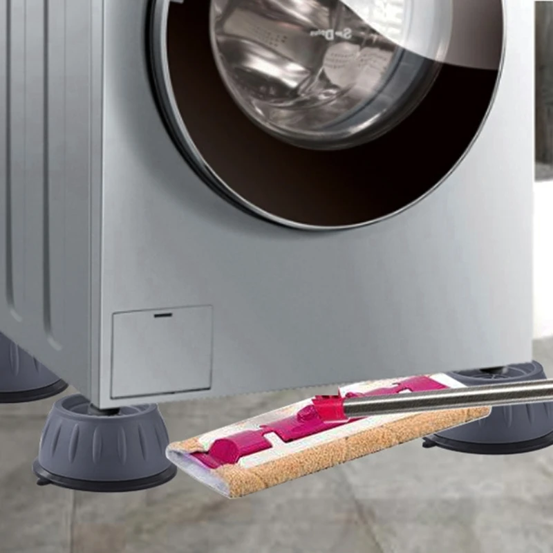 세탁기용 방진 플라스틱 패드 충격 흡수 장치 4개 드롭 배송