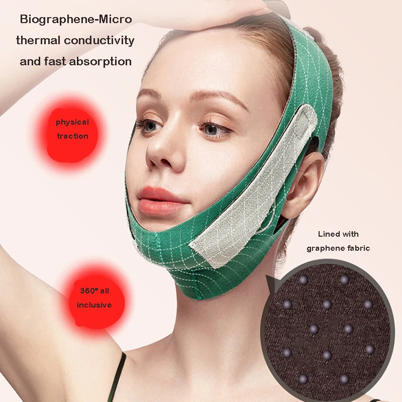 Face Lift Bandage V-face Lifting Double Chin Face Shaper Slimmer Face Lift Strap Face Masseter Lift Tool Health and Beauty