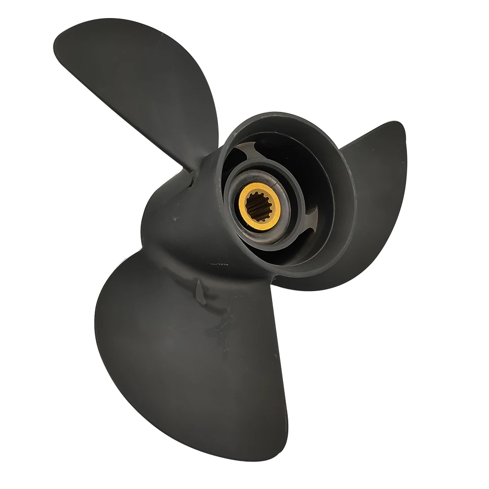 Boat Propeller 13 3/4x17 for Suzuki DF90/100/115/140 Aluminum 15 Tooth RH OEM NO: 58100-87L20-019 13.75x17