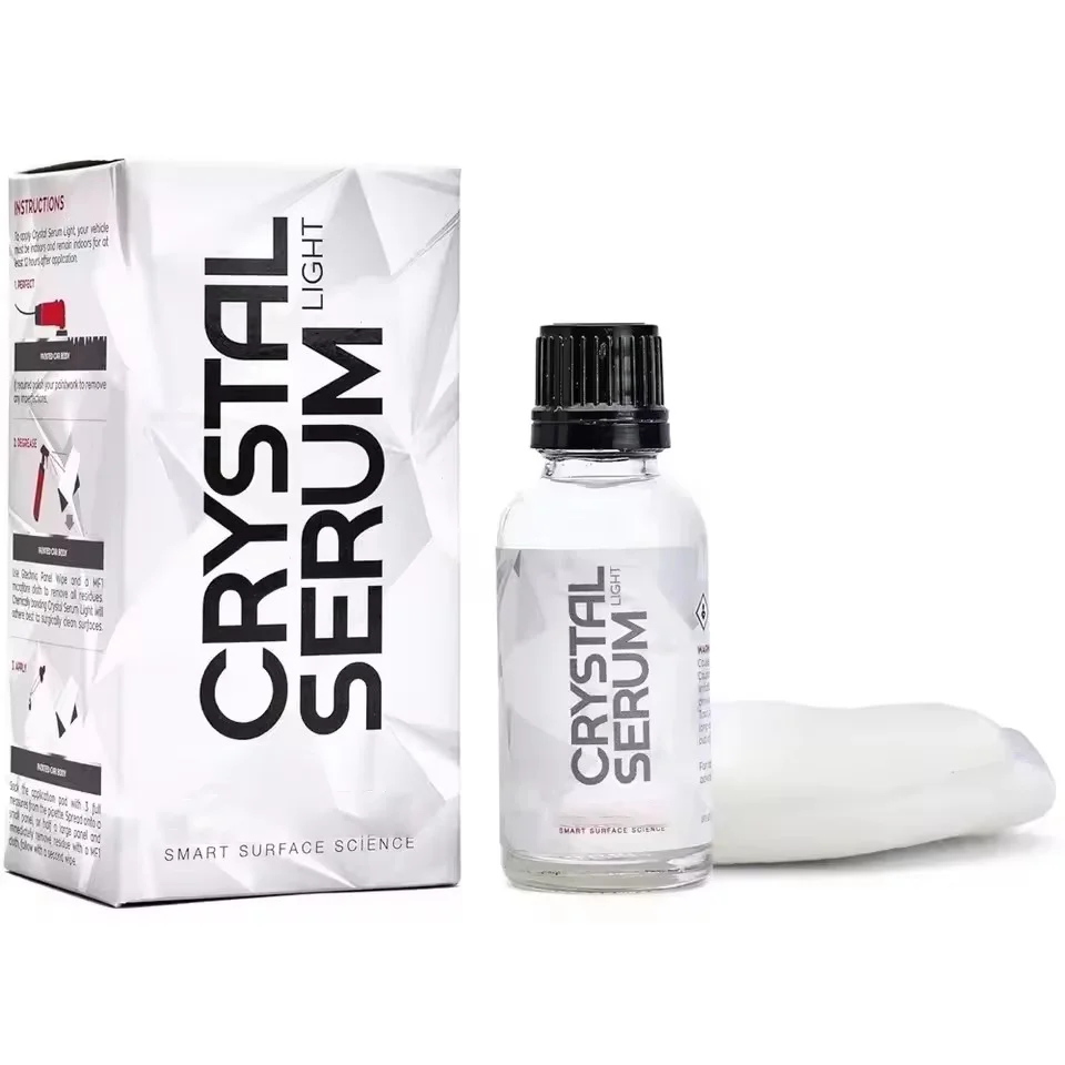Crystal Serum Light Ceramic Coating for Cars | Up to 5 Years Protection, High Gloss Shine,Swirl and Chemical Resistance