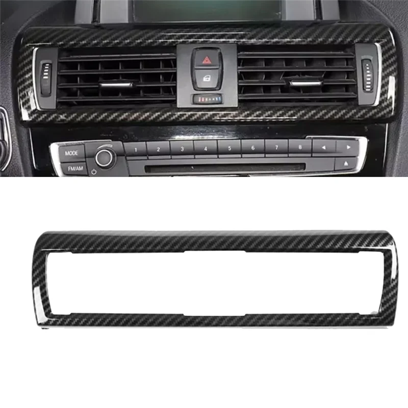 بقوة سيارة مخرج تيار متردد الإطار تكييف الهواء منفذ الهواء ملصق الكسوة لسيارات BMW 1 2 سلسلة F20 F21 F22 F23