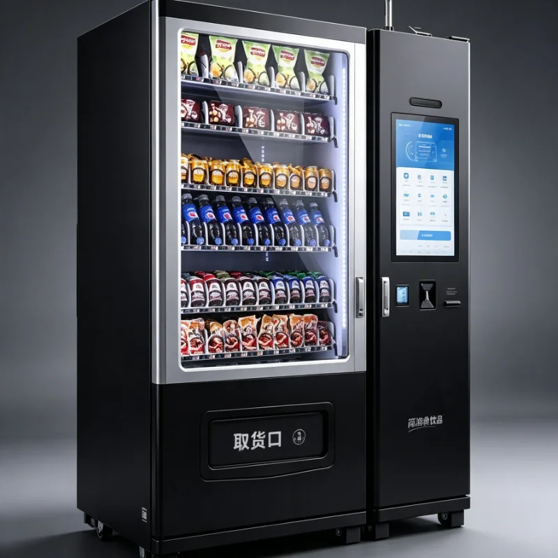 Customized Small Business Vending Machine Installed Monitoring Camera Easy Maintenance Structure ForIndependent Retail Operators