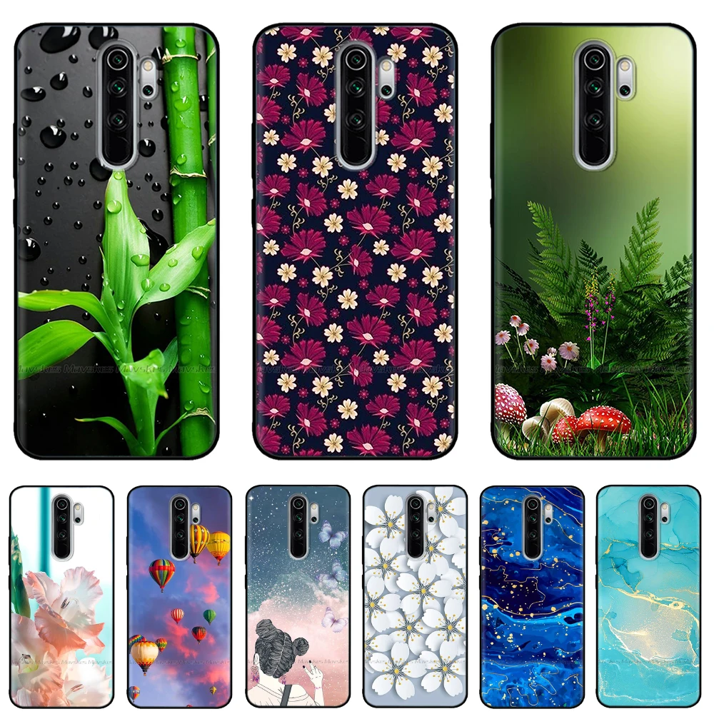 Case For Redmi Note 8 Pro Case 6.53 inch Back Cover For Xiaomi Redmi Note 8 Pro Luxury Popular Silicone Phone Bumper Note8 Pro