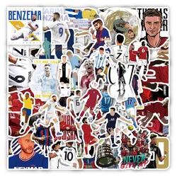 100 pz calcio sport adesivi Notebook Scrapbooking bici Laptop pattini giocattoli per bambini chitarra auto moto cassa del telefono cancelleria