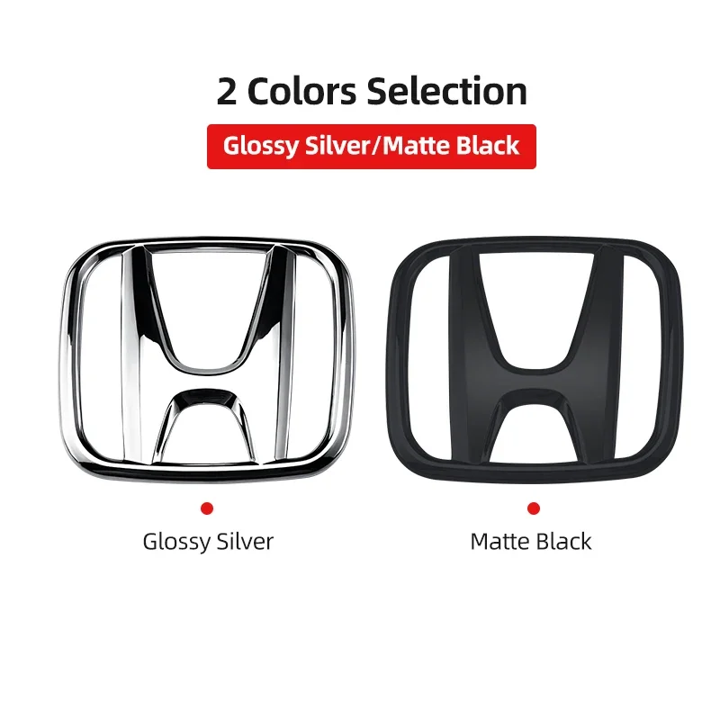 سيارة الجبهة شواء شعار الخلفي الجذع شارة H ملصق لهوندا أكورد سيفيك 10th 8th صالح URV VEZEL كريدر إلهام CRV XRV أوديسي #4