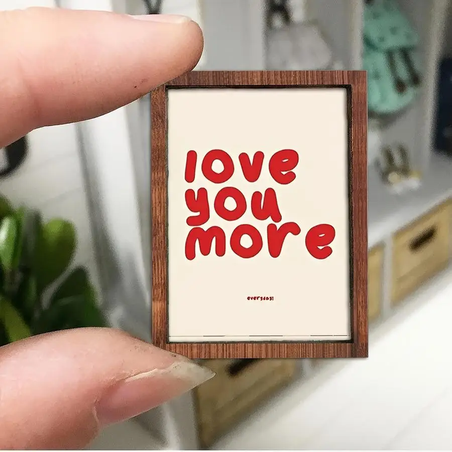 1/5/10/20/50/100pcs 2D Flat, 3D Dimensional, 3D Mini Vintage Double-Layer 