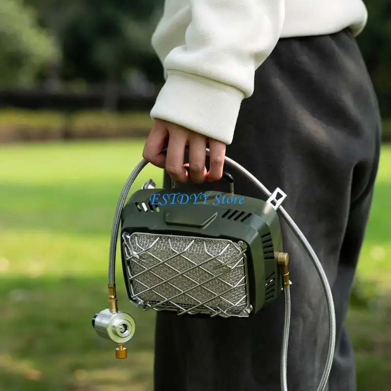 G6DE التخييم يندبروف مدفأة خيمة سخان مزدوج الغرض في الهواء الطلق متعددة الوظائف مدفأة للتخييم في الهواء الطلق