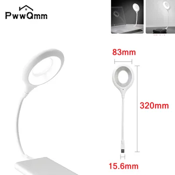 PwwQmm USB Draagbare LED Licht Oogzorg Tafel Bureaulamp voor Power Bank Camping PC Laptops Boek Nachtverlichting Meubelbenodigdheden