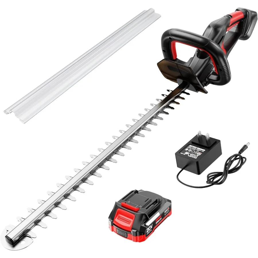 

Электрический триммер для живой изгороди, 20 В, 22 дюйма, беспроводной, 5, 8, грузоподъемность, легкий, 4,3 фунта, триммер с батарейным питанием, ручной триммер для кустарника