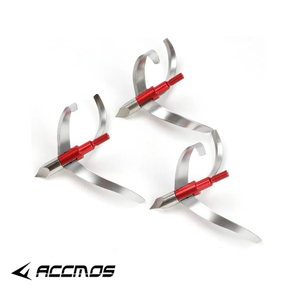 

6/12pcs Arrowhead Archery Hunting Tips Broadhead Arrow Head Point Tip Hunting Shooting