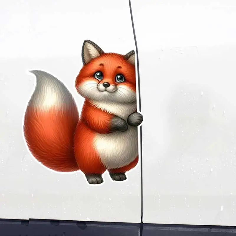 

Cute Chubby Animal Peeking Car Sticker Vinyl Decal Waterproof Rear Window Motorcycle Camper Bumper Laptop Decoration SH1519