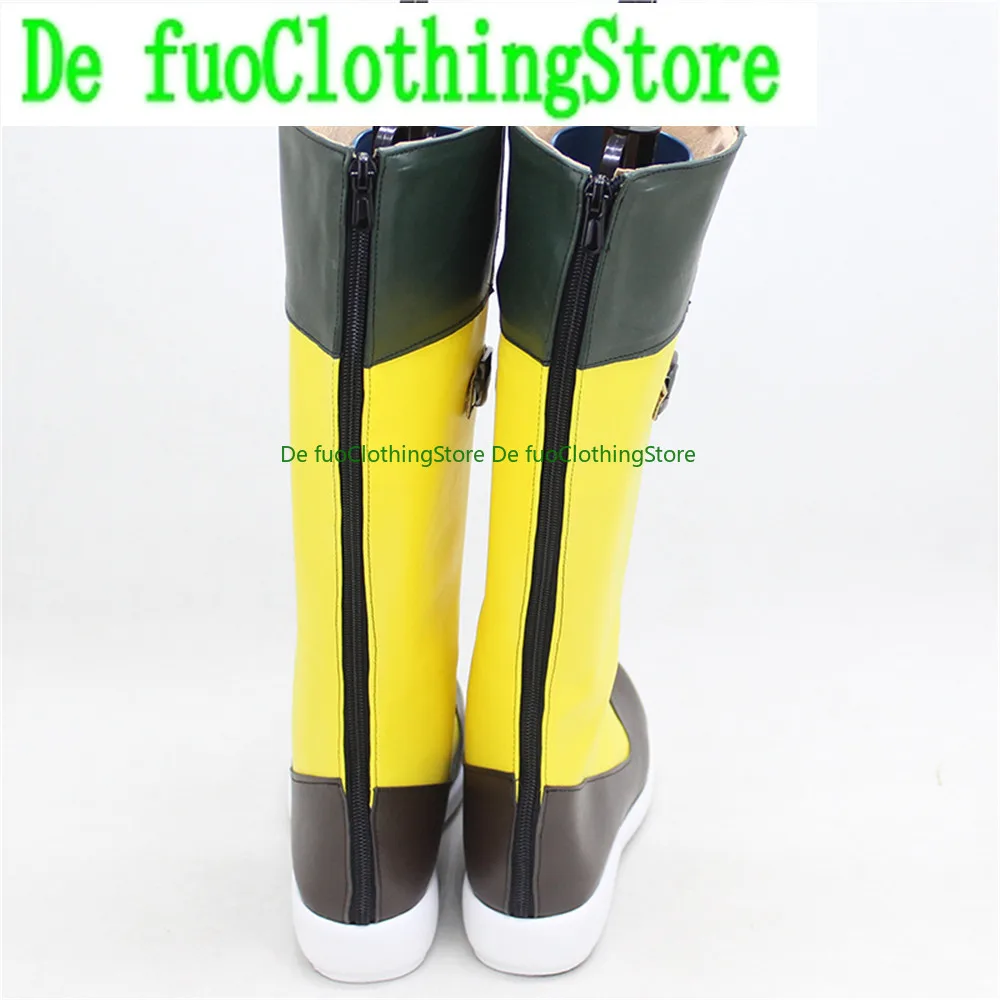 DefuoClothing متجر الأحذية تأثيري الأحذية الخيال النهائي الثامن FFVIII FF8 RikkuGameAnime لعبة لعب الأدوار هالوين الدعائم الحفلات الأحذية