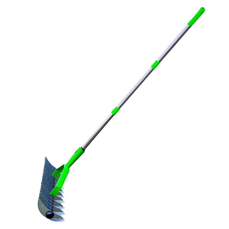 Thatch Rakes, Lawn Thatch Rakes, Weeder Rakes, Multipurpose Lawn Grooming Rakes For Cleaning Dead Grass, Durable With Handle