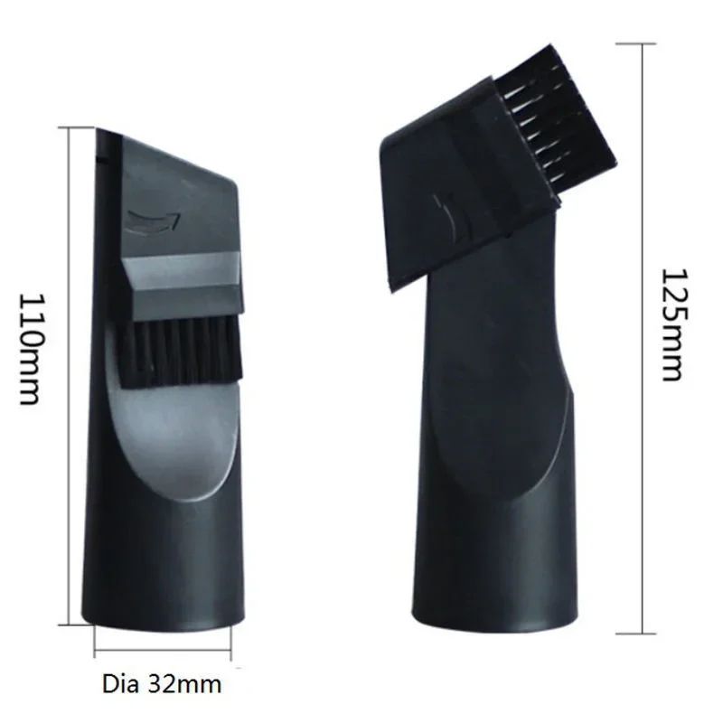 Aspirador de pó plano de sucção, cabeça de escova de limpeza com bico de 32mm, ferramenta nova, 1 peça