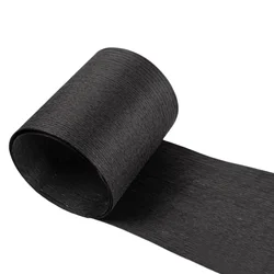Length:2.6meters Width:150mm T:0.5mm Natural Dyed Black Oak Straight Grain Solid Wood Veneer DIY Creativity Furniture Decor