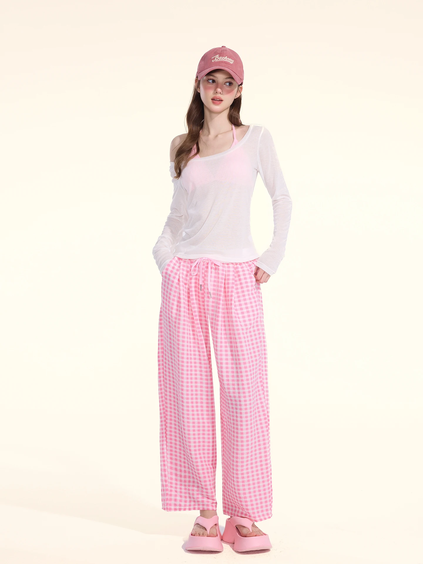 

Женский раздельный купальник Lazy Sle: бикини с длинными рукавами и длинными брюками для отдыха на природе, сексуальный, из полиэстера